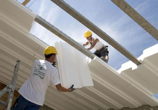 утепление кровли пенополистиролом