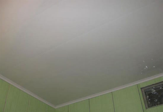 пластик для потолка в ванной