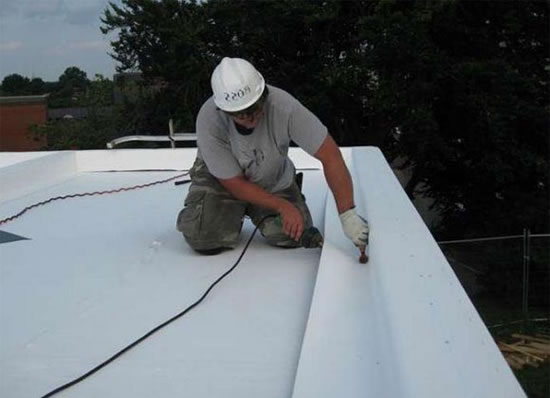 устройство мембранной кровли технология