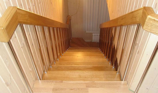 монтаж чердачной лестницы