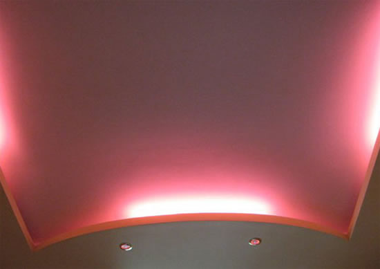 как делать подвесной потолок из гипсокартона