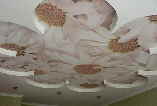 как отделать потолок из гипсокартона