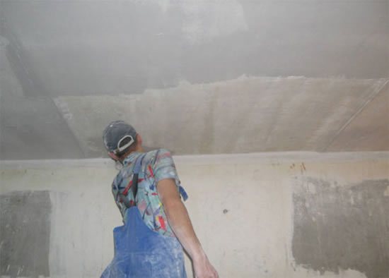 как сделать черновой потолок