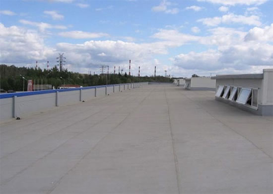 конструкция эксплуатируемой кровли