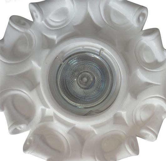 как сделать гипсовый светильник