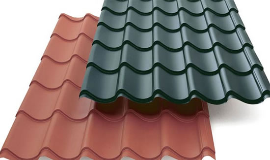 металлочерепица расцветки