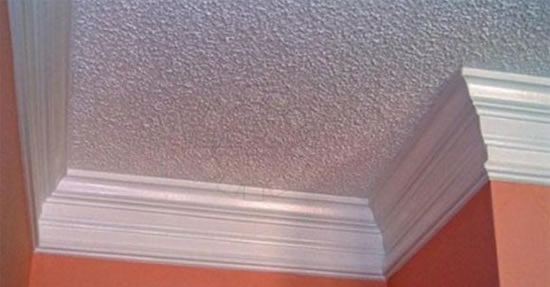 крепление потолочных плинтусов