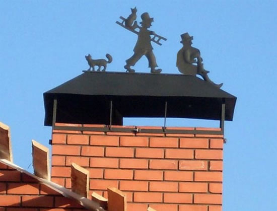 зонт на дымоход