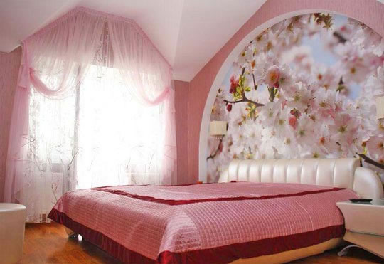 спальня на мансарде