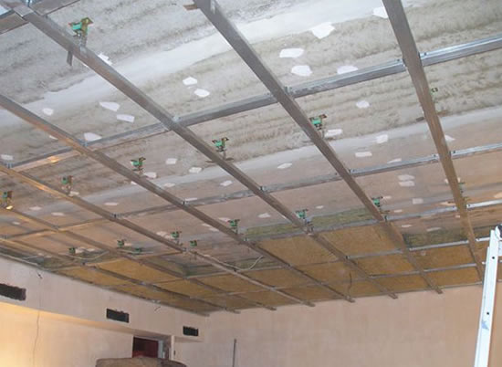 шумоизоляция потолка в частном доме