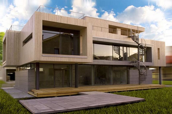 дома с эксплуатируемой кровлей