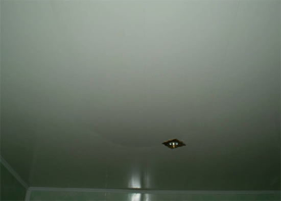 крепление пластика на потолок