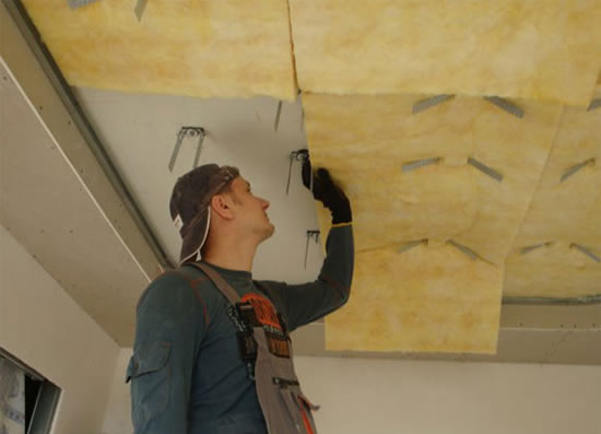 звукоизоляция потолка в квартире устройство