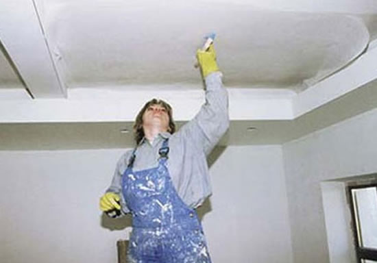 побелка потолков своими руками