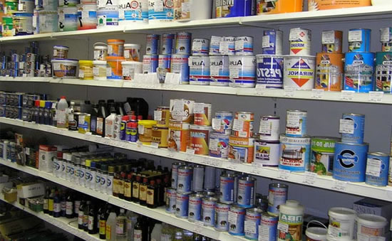 краска для потолочных обоев