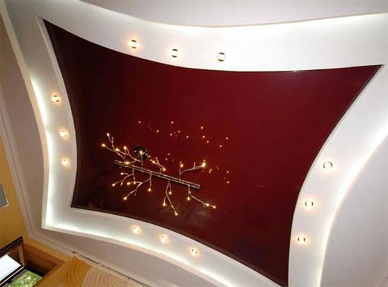 гипсокартонные короба на потолке