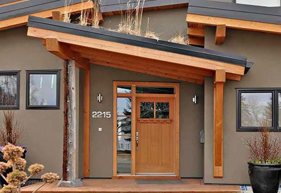 деревянный навес своими руками