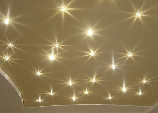 звездное небо на потолке устройство