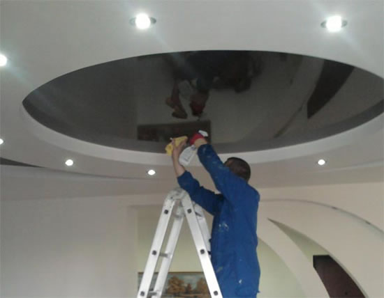 средство для мытья натяжных потолков