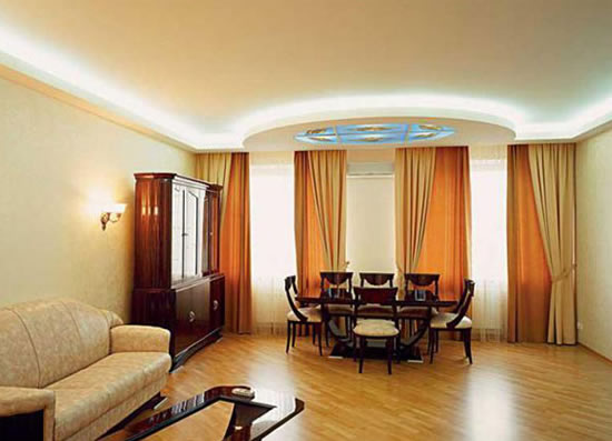 как вешать навесные потолки