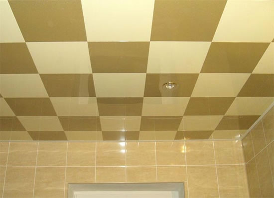 подвесной кассетный потолок для кухни