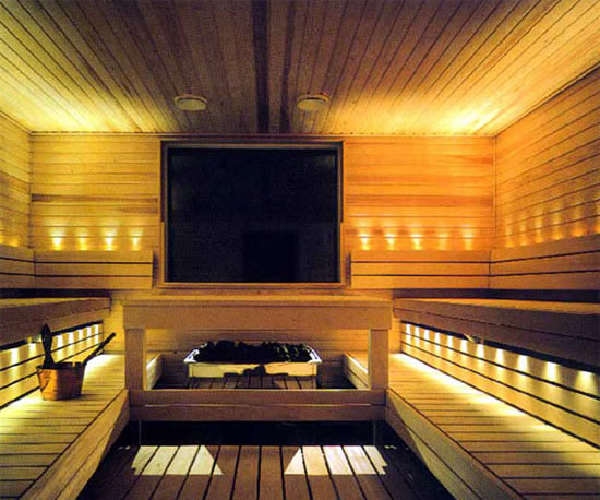 оптимальная высота потолков в бане