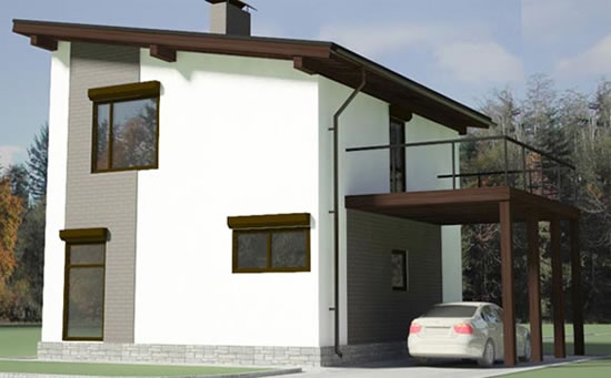 каркасы крыш домов