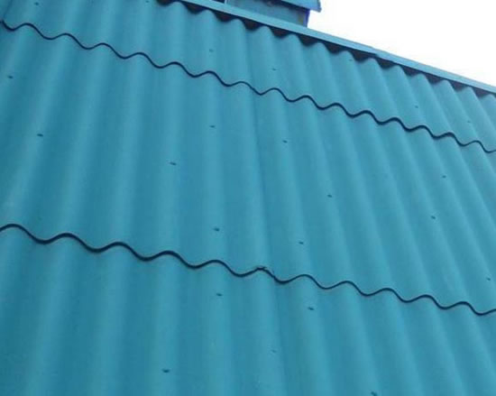 шиферная крыша покраска