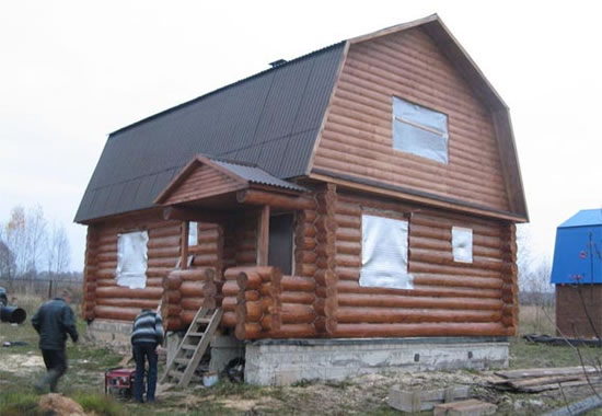 как правильно сделать ломаную крышу