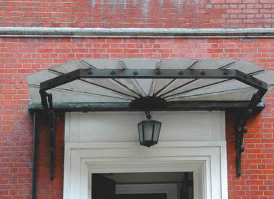 односкатный навес