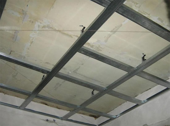 схемы гипсокартонных потолков