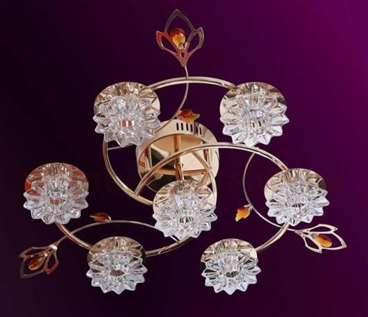 галогеновые люстры для натяжных потолков