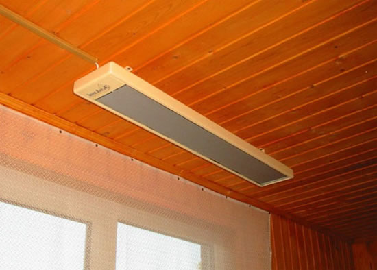 потолочный инфракрасный обогреватель для дачи особенности