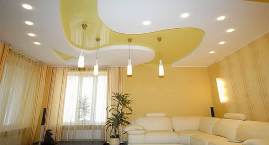 варианты отделки потолка своими руками