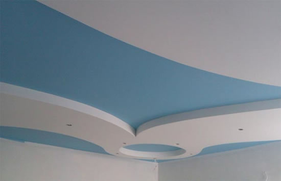 можно ли покрасить натяжной потолок