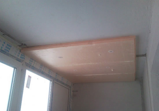 гидроизоляция потолка на балконе