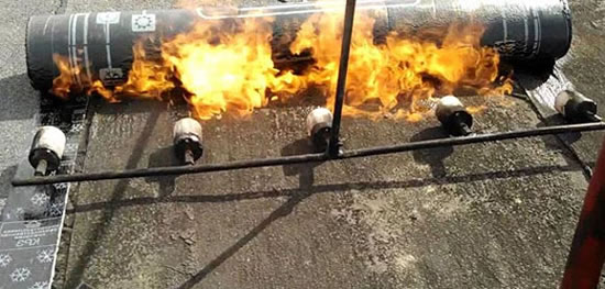 рубероидная крыша