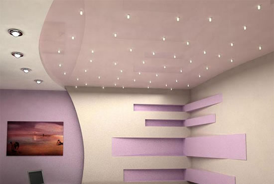 отверстия в гипсокартоне под светильники