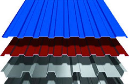 размеры профнастила для крыши