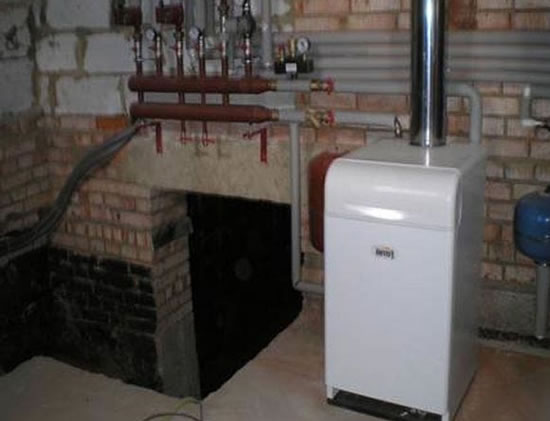 устройство дымохода для газового котла