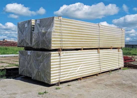 кровля из сэндвич панелей узлы