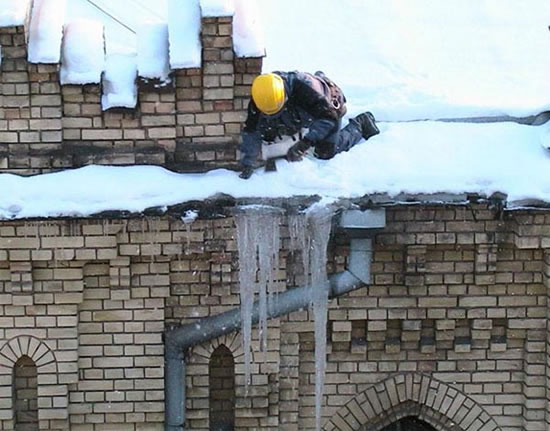 система антиобледенения водостоков