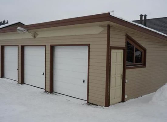 строительство крыши гаража