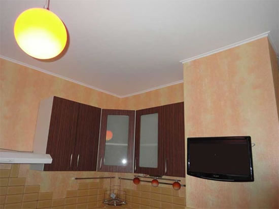 краска для потолка на кухне