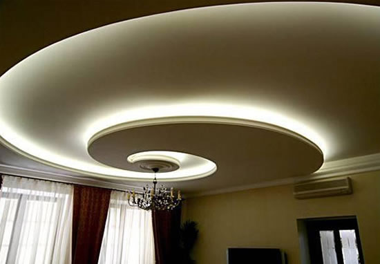 обшить потолок гипсокартоном