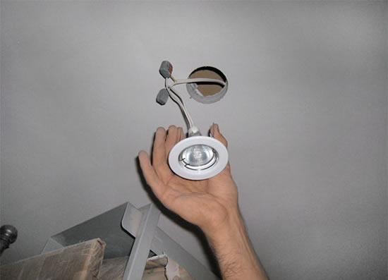 светильник своими руками на потолок