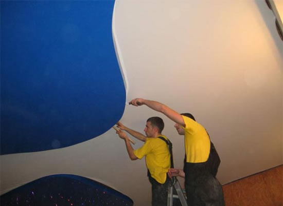 натяжной потолок технология монтажа и устройства