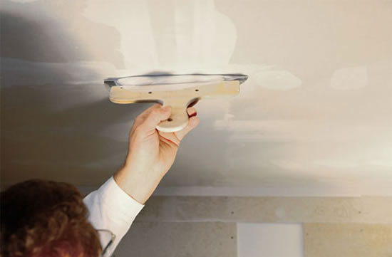 подготовка потолка к шпаклевке