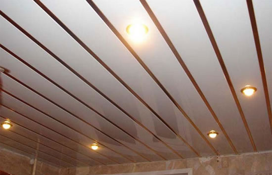 потолок реечный алюминиевый албес