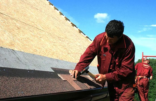 устройство мягкой кровли из битумной черепицы